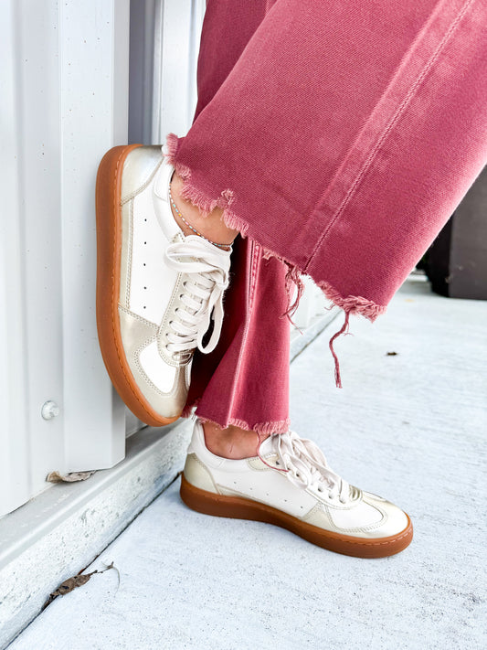 Dana Gold Sneaker - Southern Belle Boutique