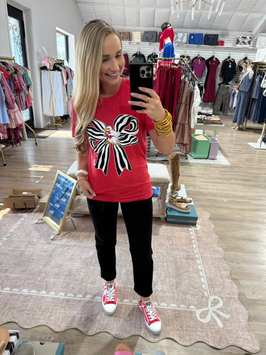 Ricky Ricebird Bow Tee