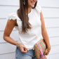 Kiara Top - White - Southern Belle Boutique