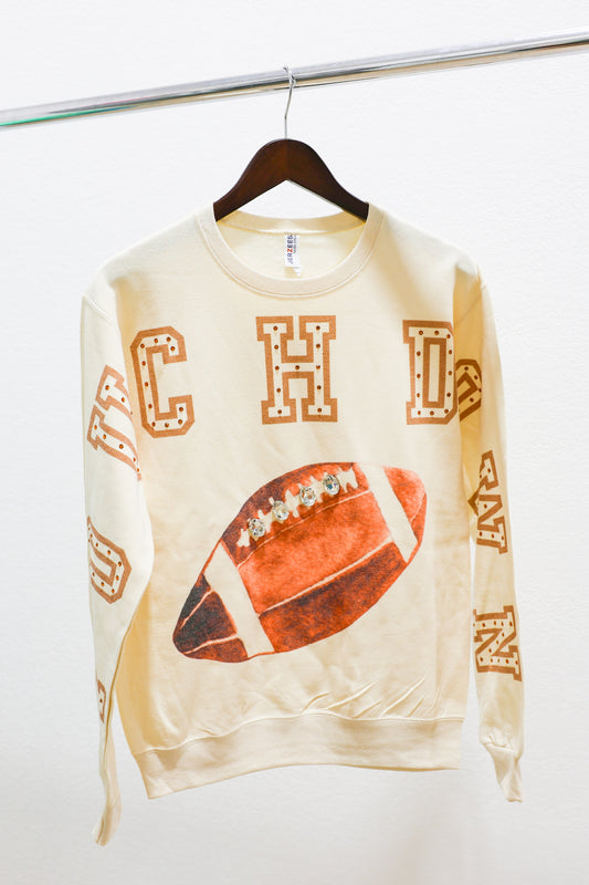 Touchdown Bling Sweatshirt - Southern Belle Boutique