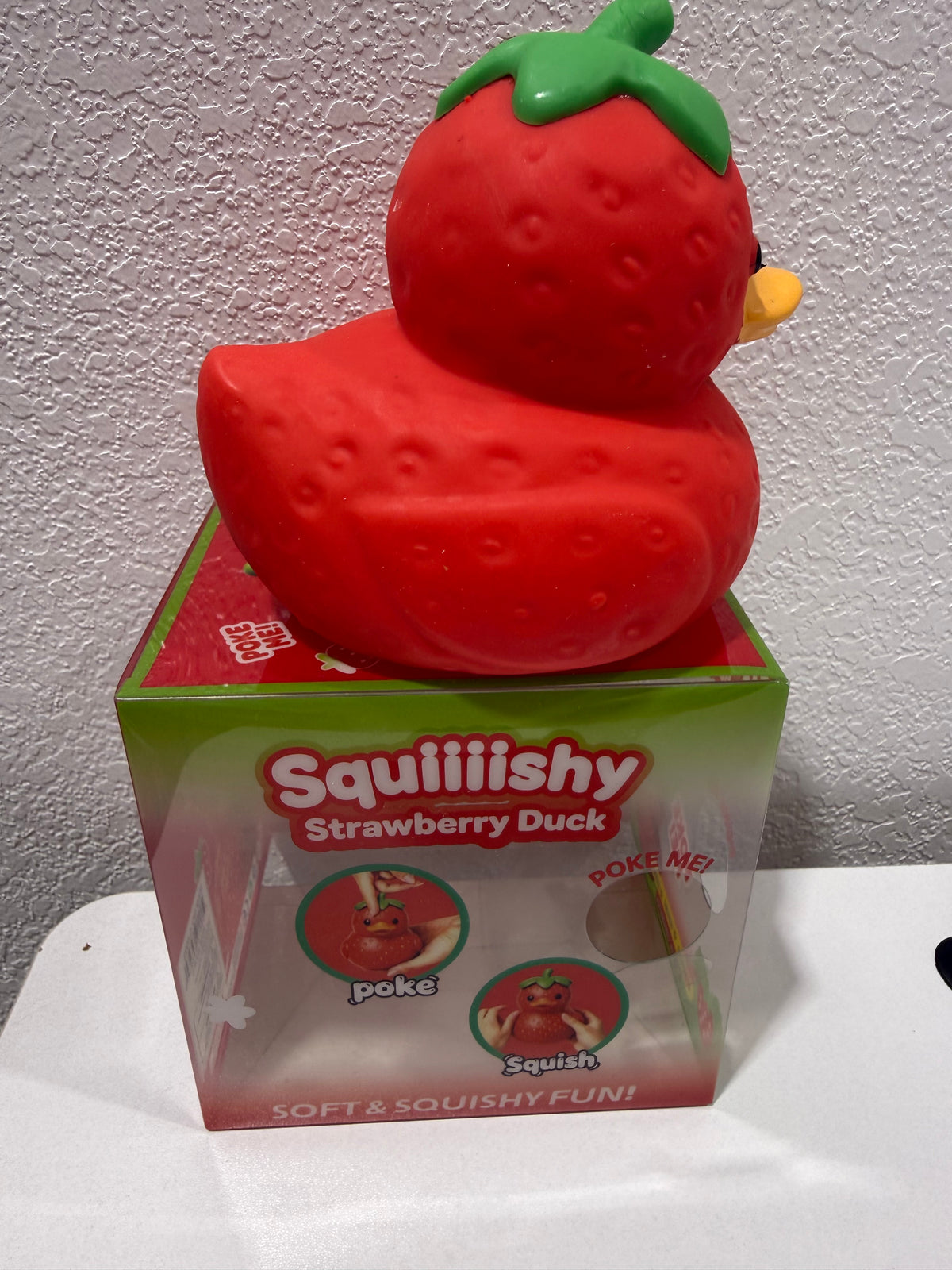 Strawberry Duck Squishy