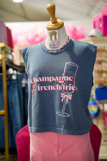 Champagne & French Fries Tee
