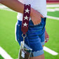 Taylor Mini Wristlet - Maroon - Southern Belle Boutique