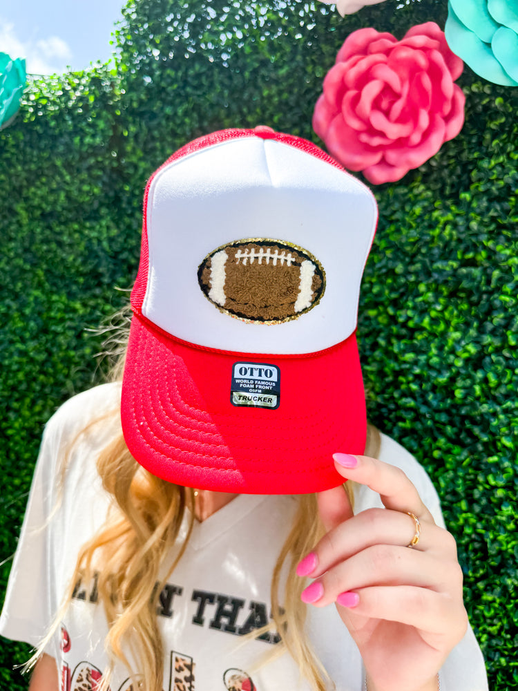 Football Patch Trucker Hat