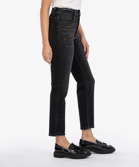 Racheal HR Fab Mom Jean - Black Sprinkles - Southern Belle Boutique