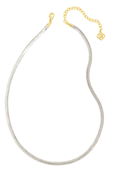 Kassie Chain Necklace Mixed Metal - Southern Belle Boutique