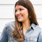 Gold Heart Choker - Southern Belle Boutique