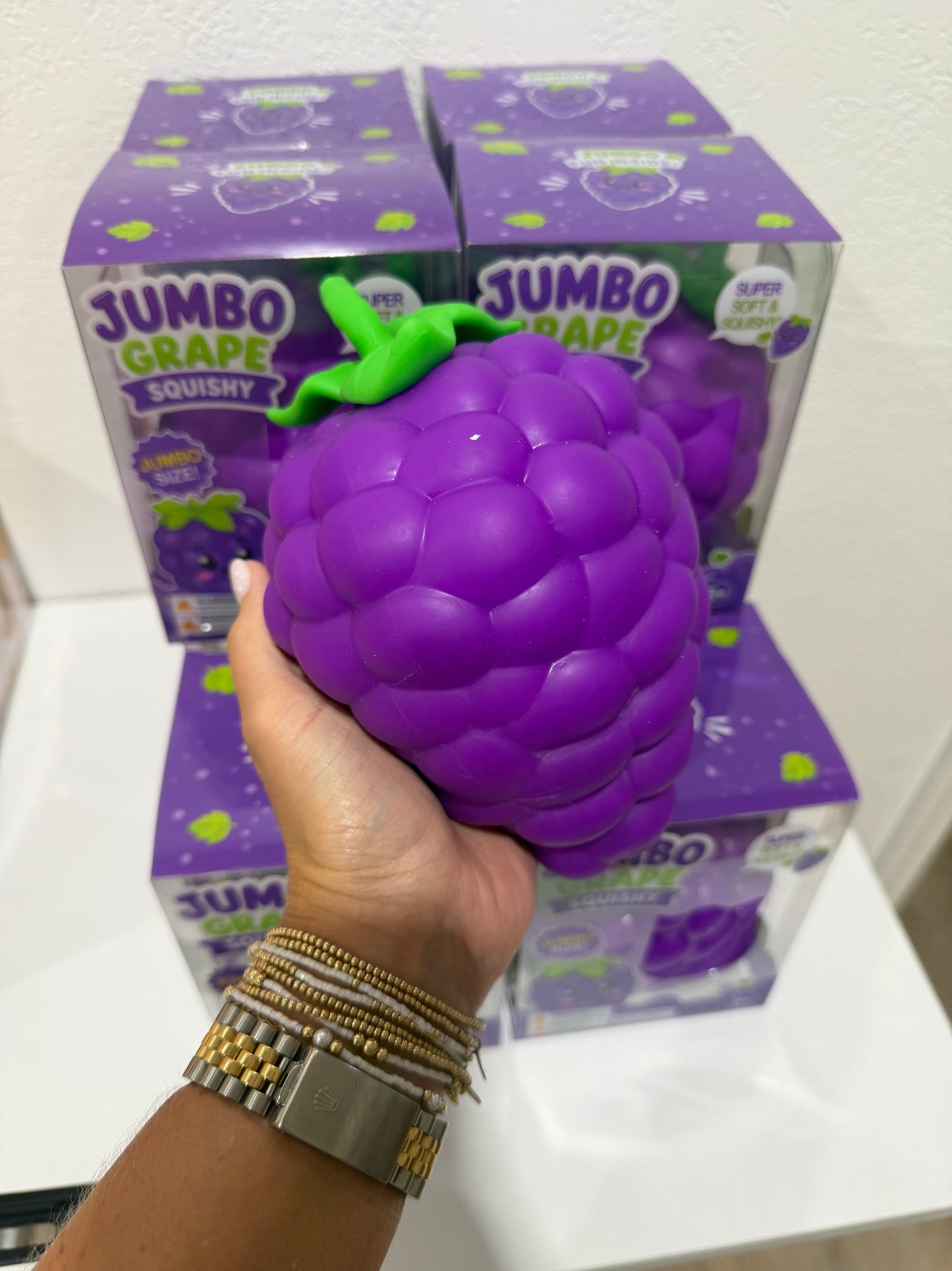 Jumbo Grape Squishy