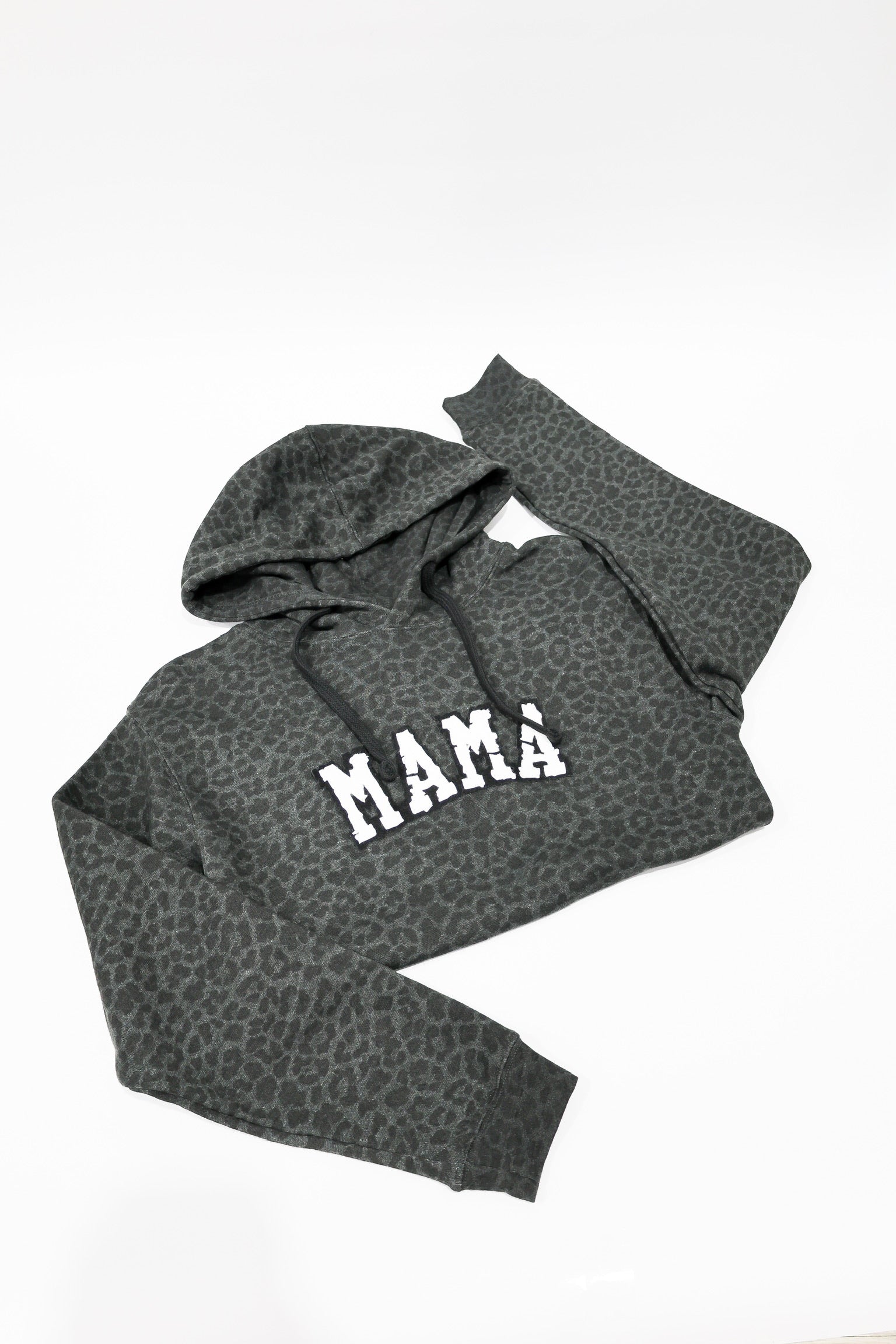 Mama Patch Hoodie Black - Southern Belle Boutique