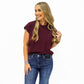 Short Sleeve Top - Raisin - Southern Belle Boutique