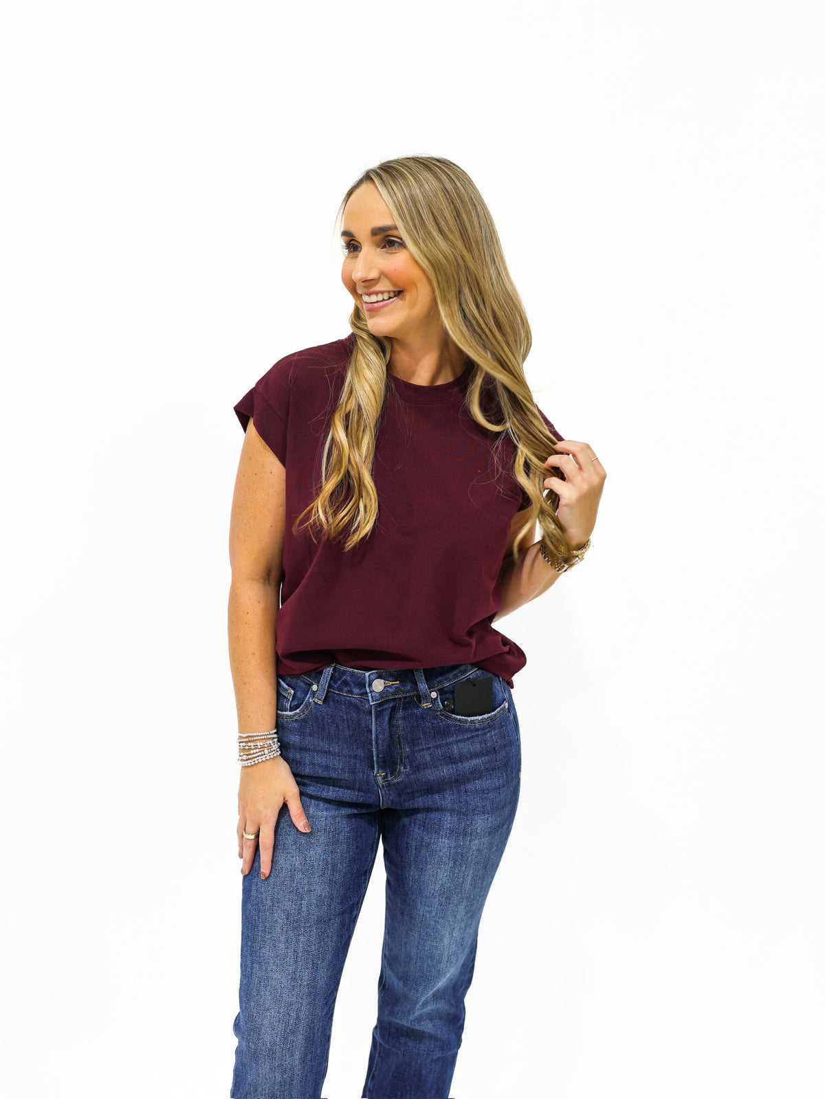Short Sleeve Top - Raisin - Southern Belle Boutique