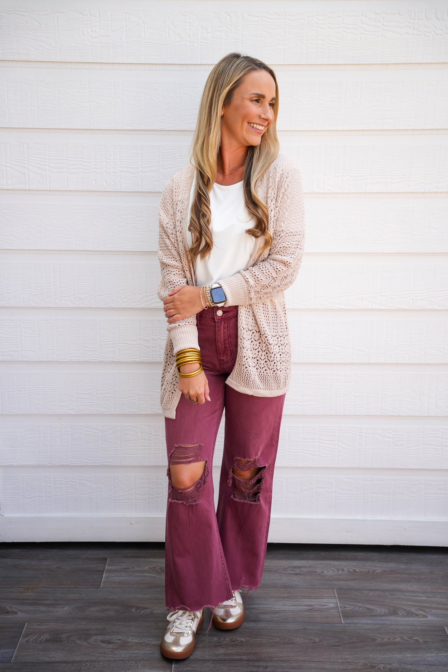 Big Dreams Cardigan - Jet Stream