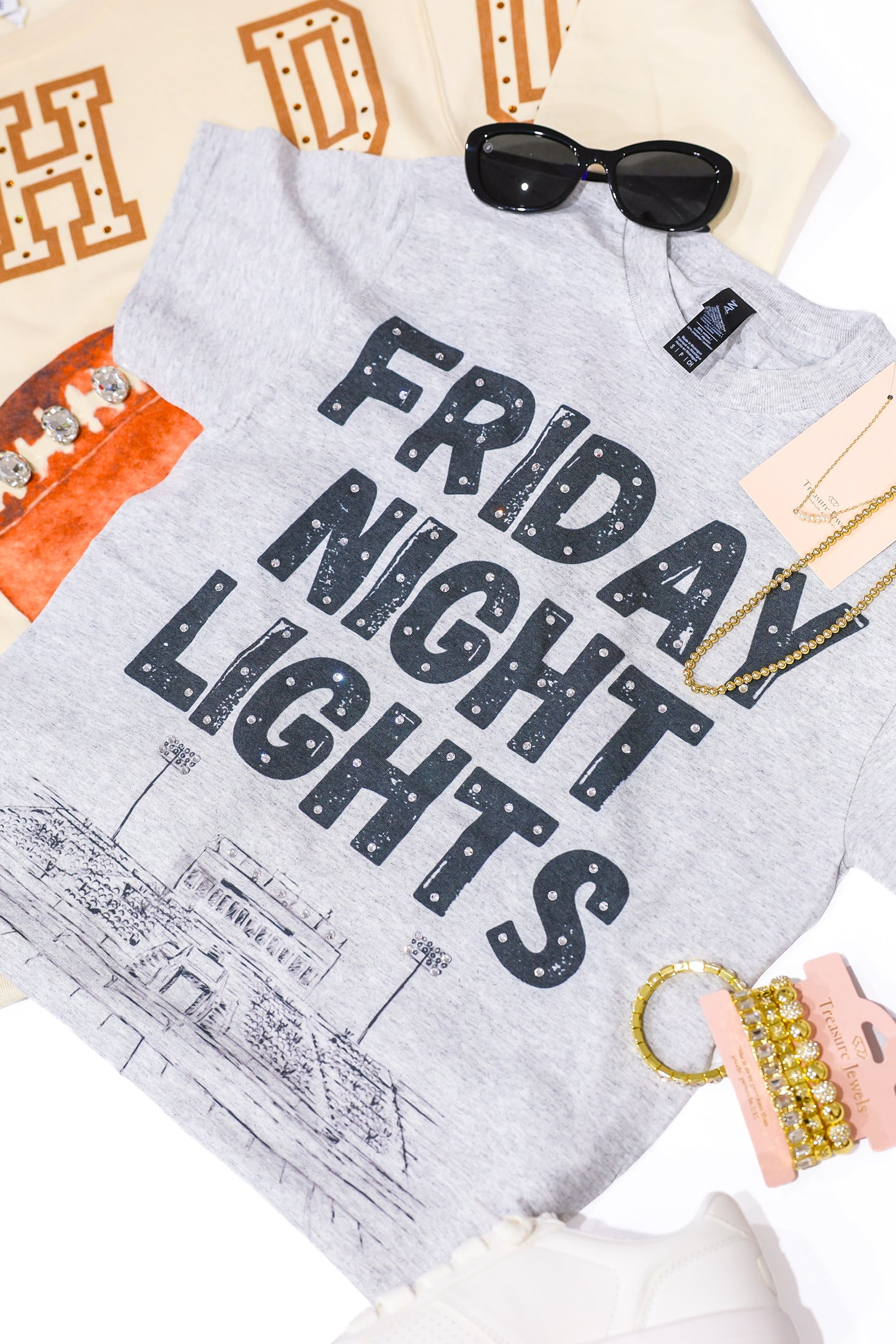 Friday Night Lights Bling Tee