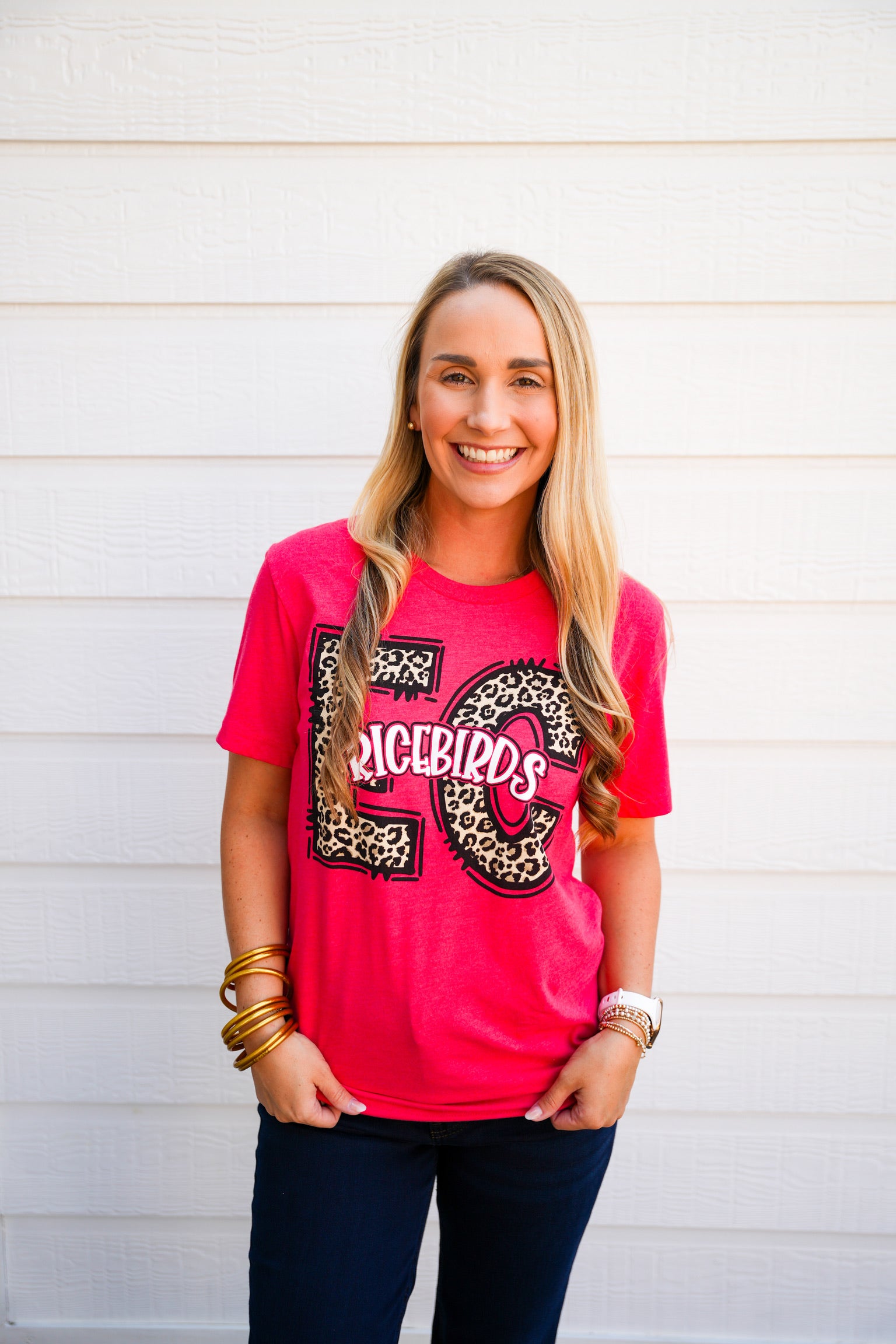 EC Ricebird Cheetah Tee - Southern Belle Boutique