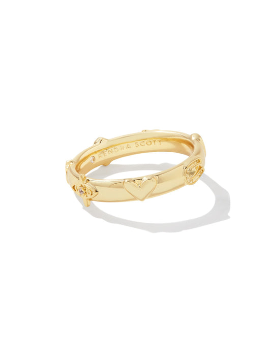 Beatrix Band Ring Gold - Southern Belle Boutique