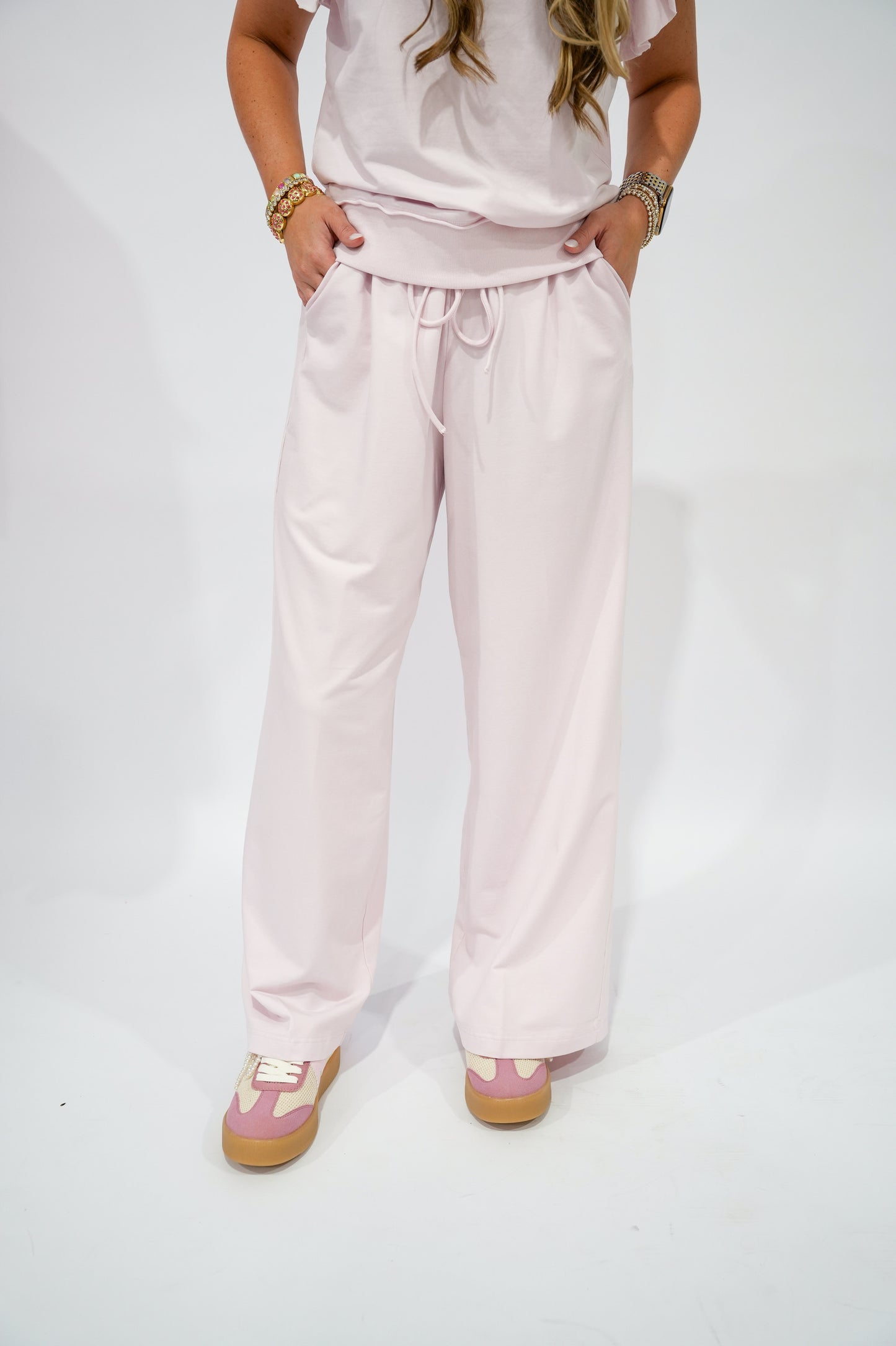 Zhara Pant - Pale Lilac - Southern Belle Boutique