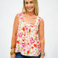 Pink Floral Tank - Southern Belle Boutique
