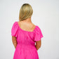 Fuchsia Tiered Maxi Dress - Southern Belle Boutique