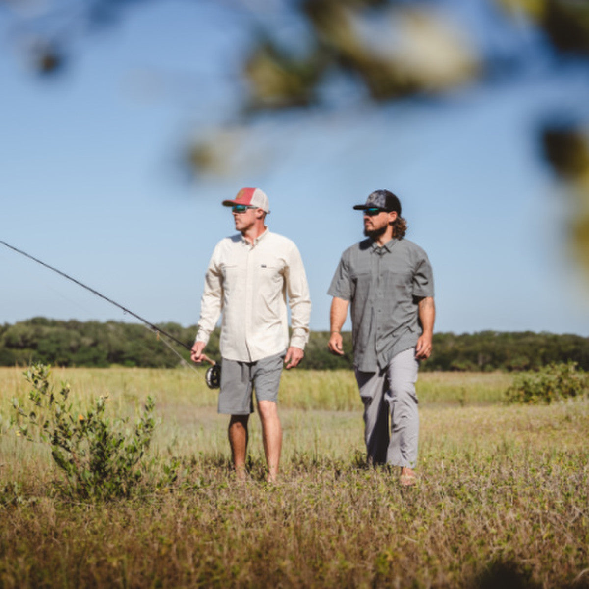 Oysterman L/S Woven - Desert Sand - Southern Belle Boutique
