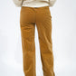 Anabel Wide Leg Pant - Spicewood Brown