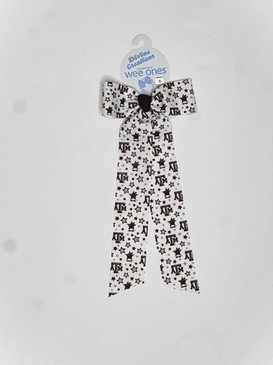 Aggie Bowtie Hair Clip - Southern Belle Boutique