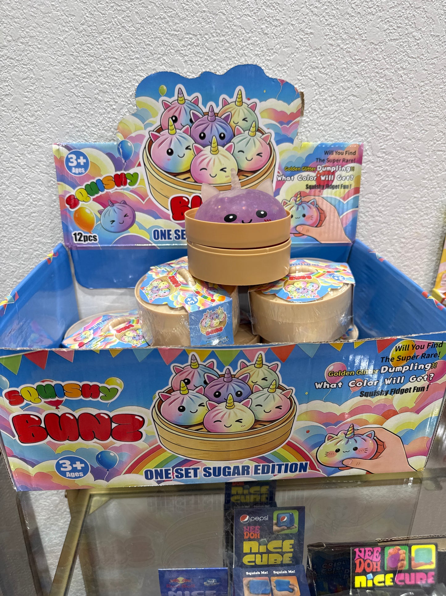 Squishy Dumpling Unicorn Glitter