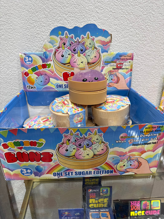 Squishy Dumpling Unicorn Glitter - Southern Belle Boutique