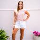 Ciara Top - Bubblegum - Southern Belle Boutique