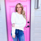 Bennett Sweater - Off White - Southern Belle Boutique