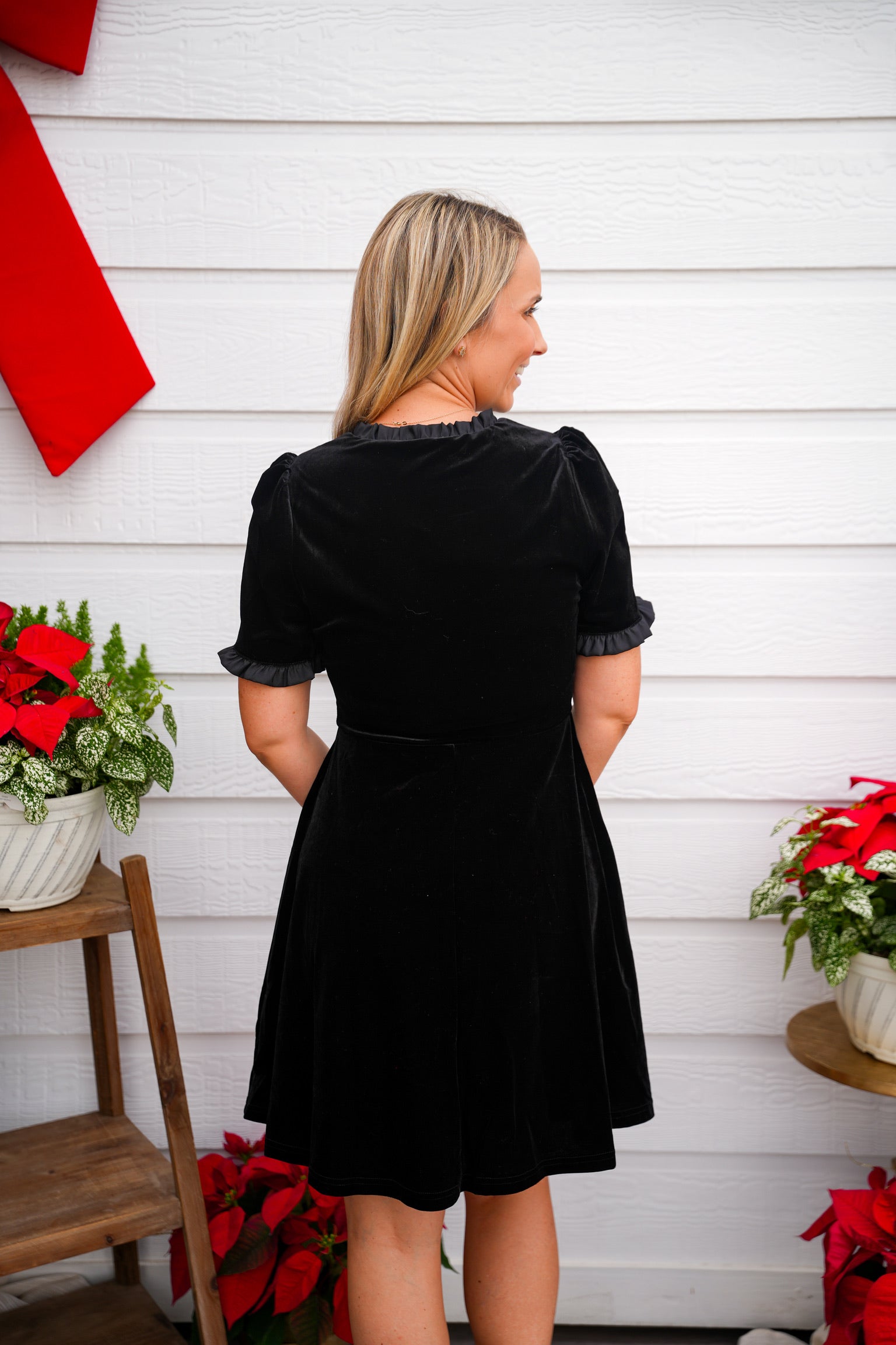 black velvet frill detail mini dress Strappy Frill Hem Contrast Floral Sequin Bust Detail Mini Dress In Black Velvet | EGO US
