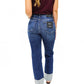 High Rise Cuffed Straight Leg Jean - Trappist