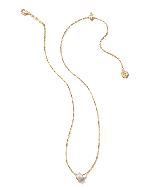Ashton Pearl Pendant Necklace Gold - Southern Belle Boutique