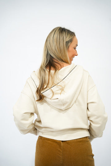 Saphira Hoodie French Terry - Birch