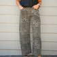 Leopard Print Barrel Pants - Southern Belle Boutique