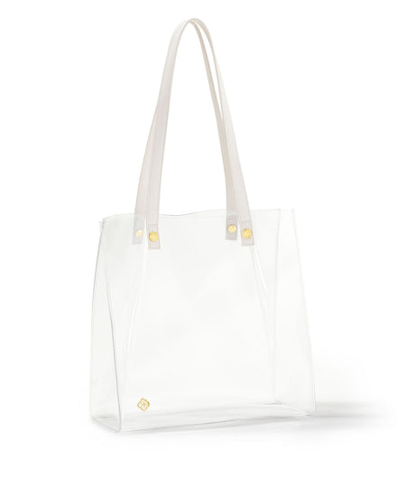 Clear Tote Gold Clear - Southern Belle Boutique