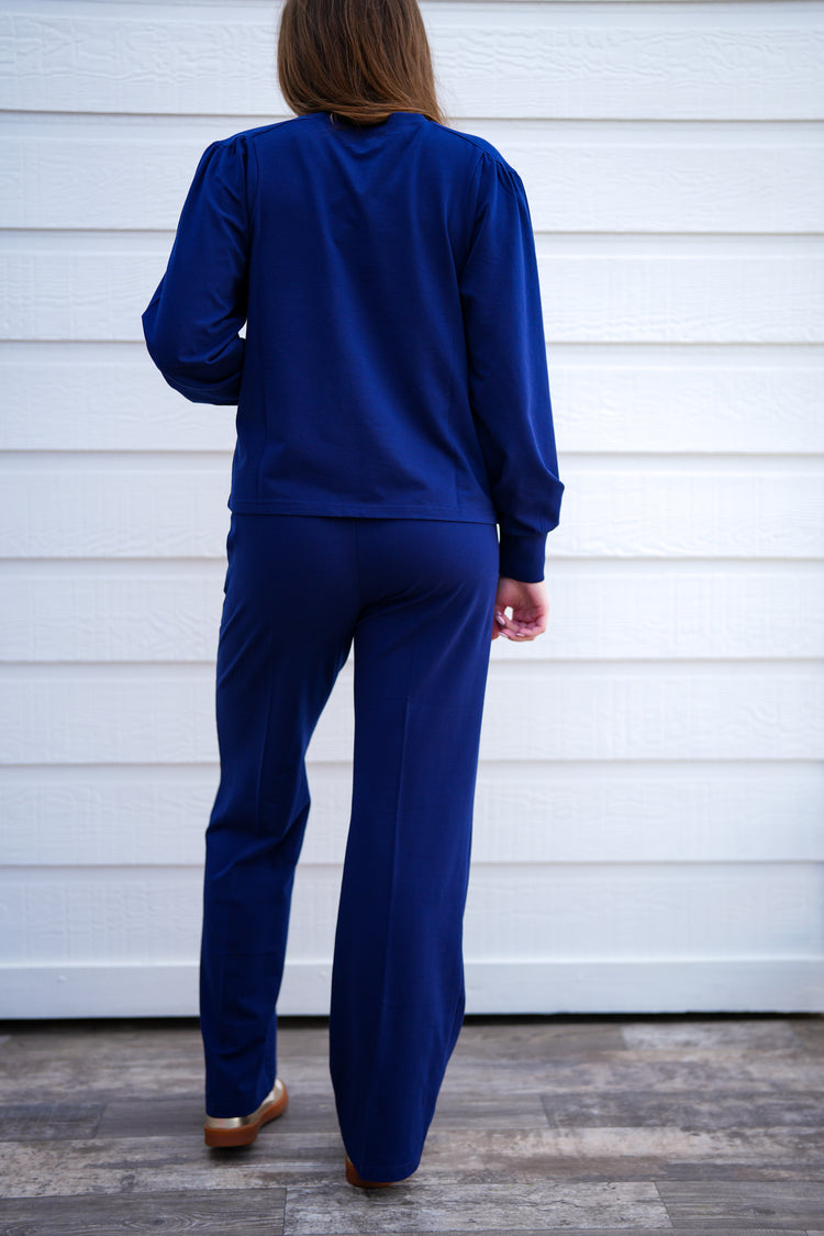 Quincy Pant - Electric Indigo