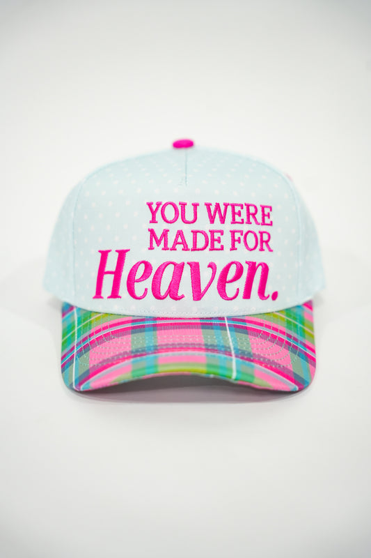 Made for Heaven Polka Dot Trucker Hat - Southern Belle Boutique