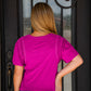 Francie Top - Radiant Orchid - Southern Belle Boutique