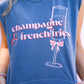 Champagne & French Fries Tee - Southern Belle Boutique