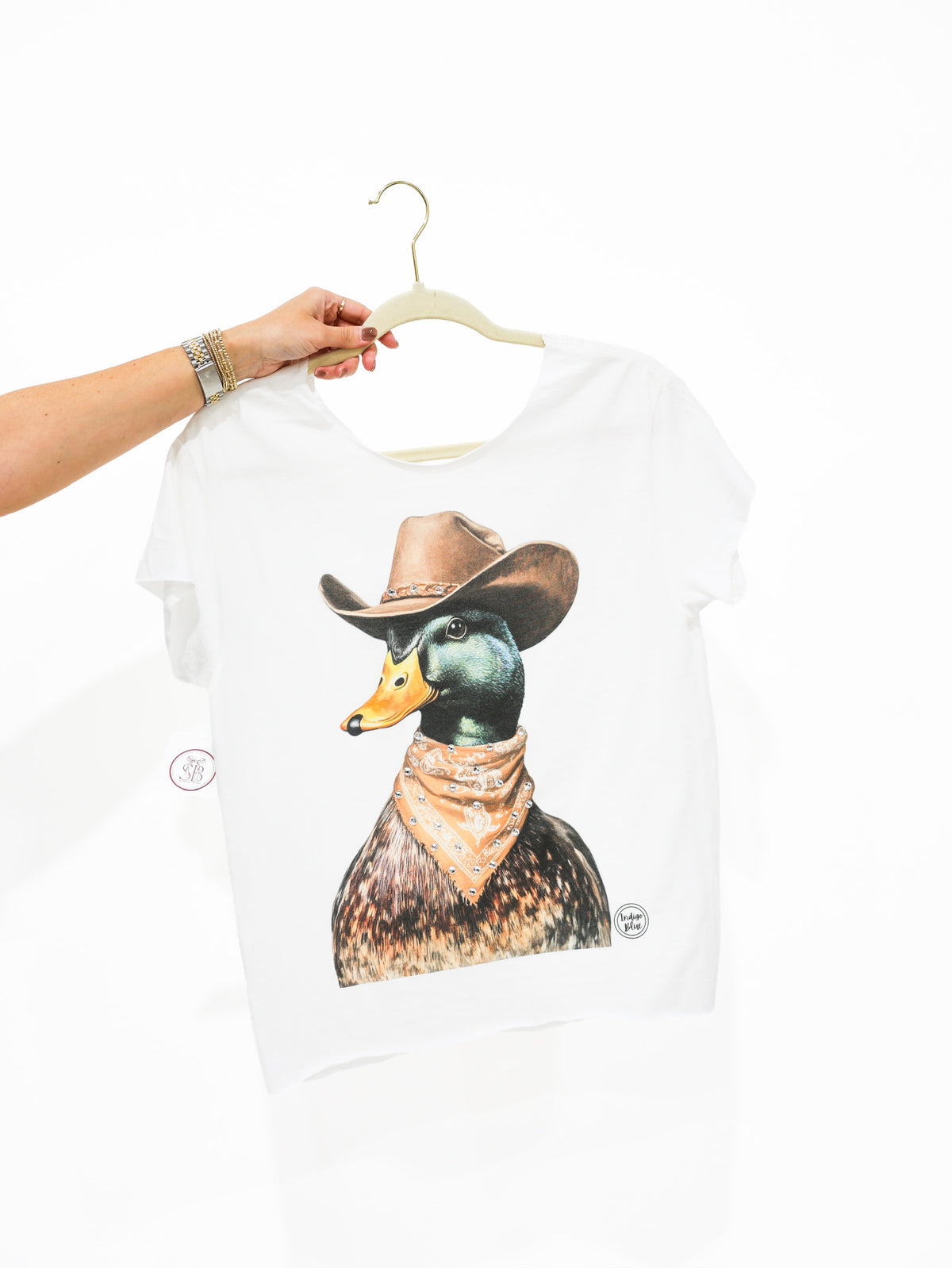 Waddle Waddle West Bling Tee