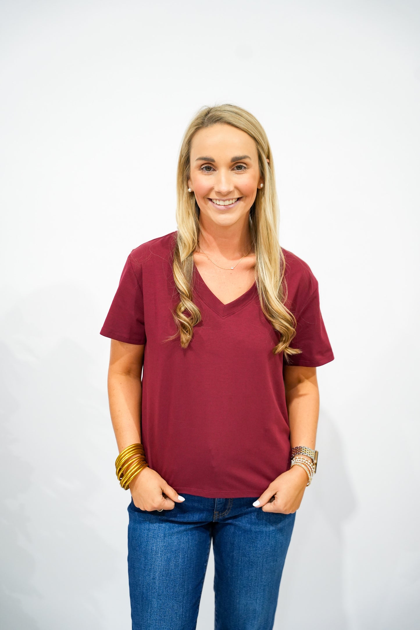 Amaya Tee - Bordeaux