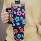 Navy Daisy Tumbler - Southern Belle Boutique