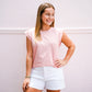 Ciara Top - Bubblegum - Southern Belle Boutique