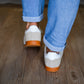 Elan Trainer Bone/White Sneaker