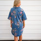Denim Floral Dress