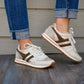 Daytona Blaze Trainer Gold/Dark Brown/Cameo