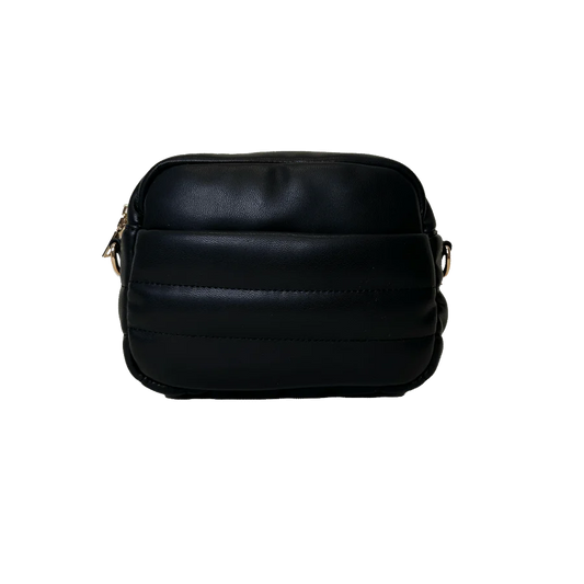 Sadie Quilted Leather Zip Top Purse - Southern Belle Boutique