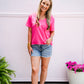Amaya Tee - Pink Paradise - Southern Belle Boutique