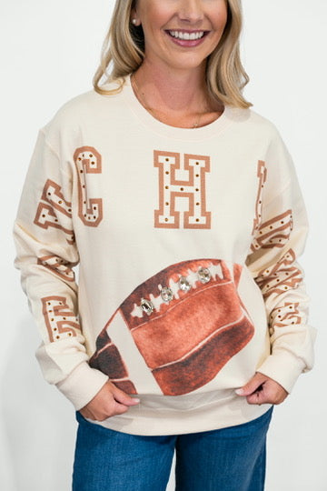 Touchdown Bling Sweatshirt - Southern Belle Boutique