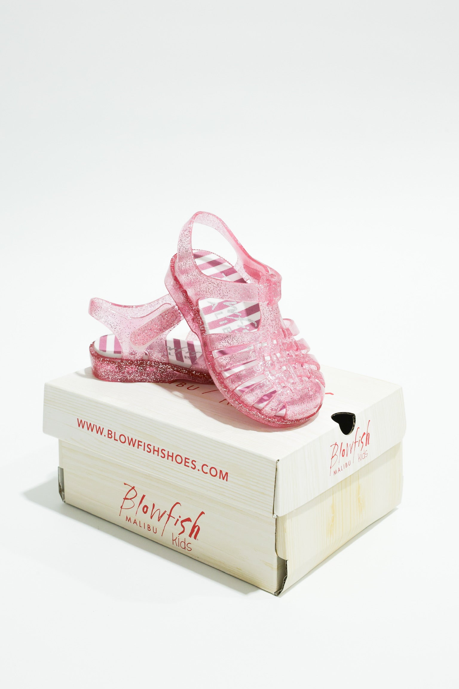 Jellyfish Toddler Sandal - Pink Sparkle - Southern Belle Boutique
